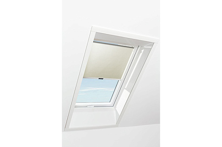Штора рулонная дневного света Roto ZRS M, 114x140, бежевая