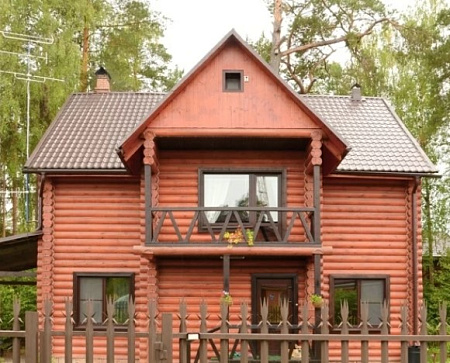 Металлочерепица Гранд Лайн / Grand Line, коллекция Classic, 0,5 Satin Matt Zn 180, цвет RAL 8004 (терракота)