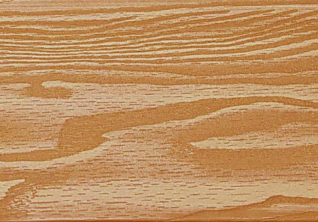 Террасная доска Смарт 3D Terrapol / Террапол ДПК полнотелая без паза, 4000х130х24 мм, цвет дуб севилья