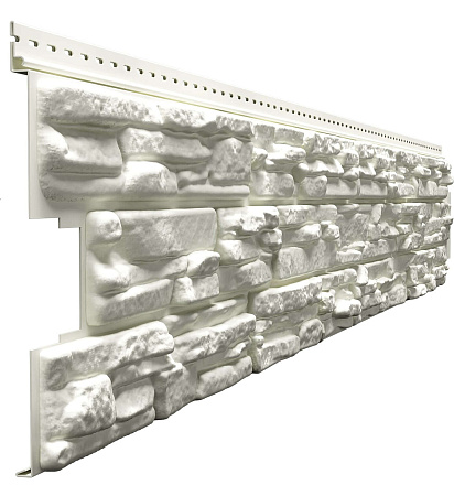 Сайдинг виниловый Docke LUX ROCKY, 1787х285 мм, кокос