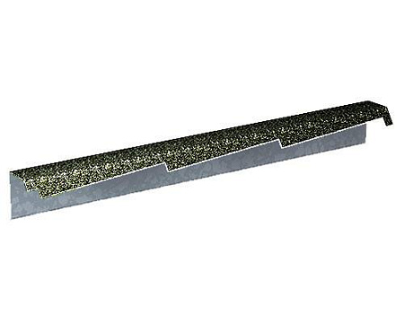 Фронтонная планка резная Gerard, правая, 1200 мм, forest green (131)