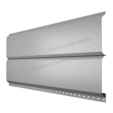 Металлический сайдинг Металл Профиль L брус, 0.45 PE, RAL 7004 серый Металлический сайдинг Металл Профиль L брус, 0.45 PE, RAL 7004 серый