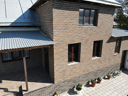 Фасадная плитка Docke Standard Brick, 1000х250 мм, 2,5 м2/упак, красный