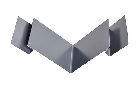 Угол внутренний, 100x100x2000 мм, RAL 7024 графитовый