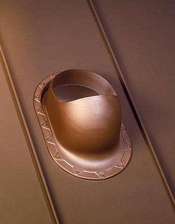 XL-проходной элемент XL-Classic для мягкой и фальцевой кровли Vilpe (Вилпе), зеленый