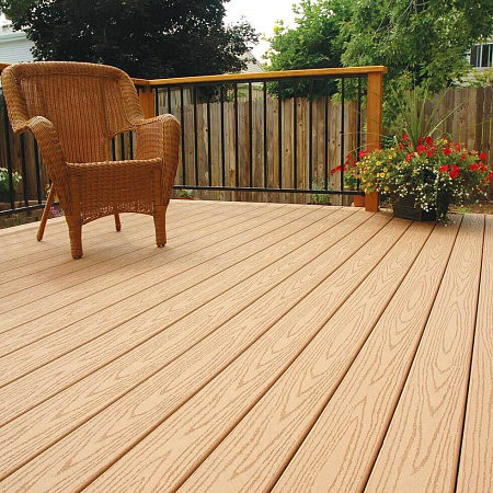 Террасная доска CM Decking Vintage ДПК (пустотелая) 4000х140х25 мм, WENGE (венге)