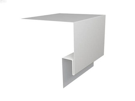 Околооконная планка сложная 250х75х18 (J-фаска) Grand Line / Гранд Лайн, GreenCoat Pural (Pural Matt) 0.5, цвета по каталогу RAL и RR Околооконная планка сложная 250х75х18 (J-фаска) Grand Line / Гранд Лайн, GreenCoat Pural (Pural Matt) 0.5, цвета по каталогу RAL и RR