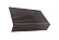 Декоративный уголок из ДПК, 30х70х3000 мм, венге (коричневый)