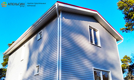 Монтаж фасада панелями Grand Line в Васкелово