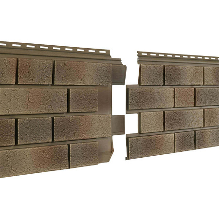 Фасадные панели Ю-Пласт Стоун Хаус S-Lock Нордик, 1950х292 мм, песок