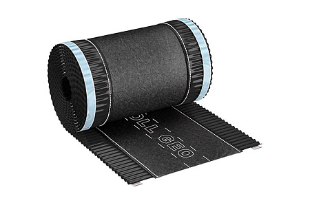 Коньковая лента Eurovent ROLL GEO, 240 мм x 5 м, RAL 7021 антрацит
