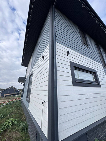 Фиброцементный сайдинг FCSPRO Вуд Классик, 3000x190x8 мм, F01 (Белый минерал)