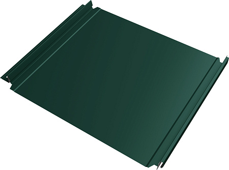 Кликфальц Double Pro Grand Line 0,45 ПЭ с пленкой на замках RAL 6005 зеленый мох