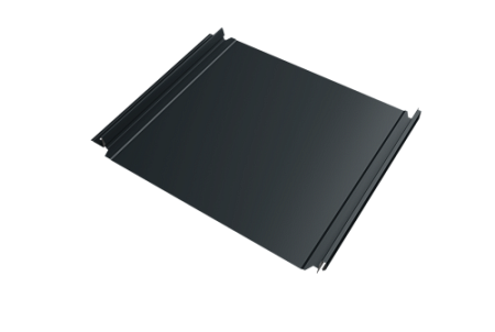 Кликфальц Double Pro Grand Line 0,5 Satin с пленкой на замках RAL 7016 антрацитово-серый