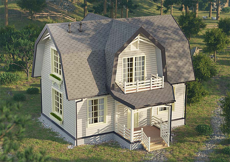 Гибкая черепица Docke Eurasia Шестигранник, Серый, 3,0 м2/уп