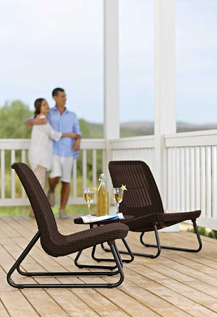Набор для балкона Rio patio set Keter (Кетер), цвет графит