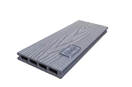 Террасная доска Bordo Classic, 6000x150x25 мм, серый