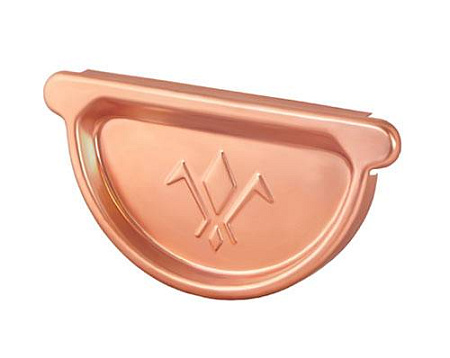 Заглушка универсальная с резиновым уплотнением D125 Aquasystem, медь Заглушка универсальная с резиновым уплотнением D125 Aquasystem, медь