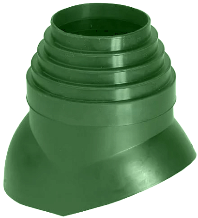 Антенный выход для антенн и труб D 12-90mm зелёный