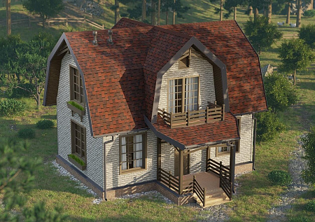 Фасадные панели Docke Premium Dufour, 1052x425 мм, вербье