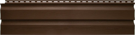 Сайдинг акриловый Альта Профиль Канада Плюс Премиум, 3660x230x1.1 мм, орех тёмный