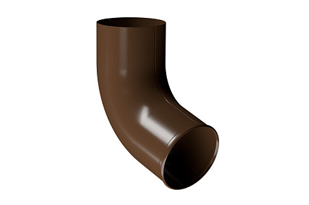 Отвод трубы Docke STAL PREMIUM D90, RAL 8017 каштан