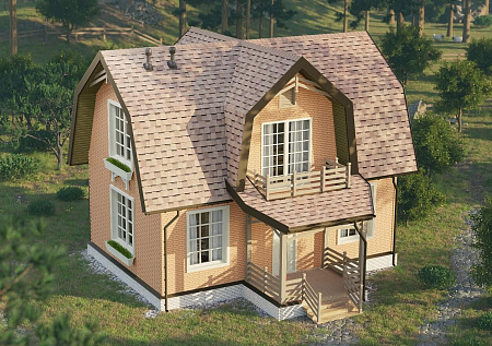 Фасадные панели Docke Premium Flemish, 1095x420 мм, янтарный Фасадные панели Docke Premium Flemish, 1095x420 мм, янтарный