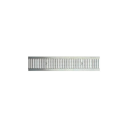 Решетка штампованная оцинкованная АКВАСТОК Norma DN150 A15 1000x197x22 31541А