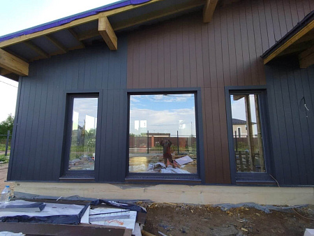 Фиброцементный сайдинг FCSPRO Вуд Клик, 3000x190x10 мм, F19 (Грозовой океан) Фиброцементный сайдинг FCSPRO Вуд Клик, 3000x190x10 мм, F19 (Грозовой океан)