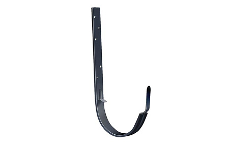 Кронштейн желоба металлический Grand Line 135 мм, RAL 7024 графит