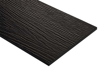 Панель фиброцементная FIBRAPLANK, 3000x200x8 мм, RAL 9011 черный