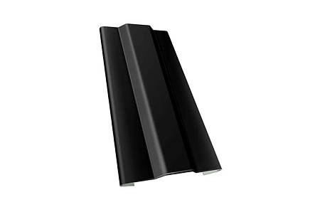 Защелка кронштейна трубы D125/90 Grand Line PE, RAL 9005 черный