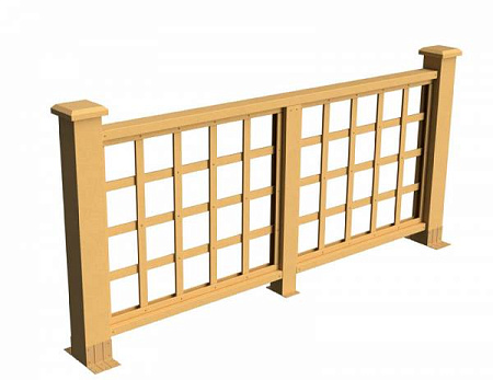 Секция ограждения Дувр GRINDERDECO, 2120х1075 мм, песчаник Секция ограждения Дувр GRINDERDECO, 2120х1075 мм, песчаник