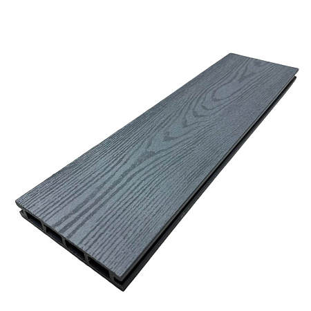Террасная доска из МПК 140х22х6000, серый