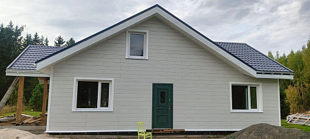 Фиброцементный сайдинг FCSPRO Вуд Клик, 3000x190x10 мм, F51 (Серебристый минерал)