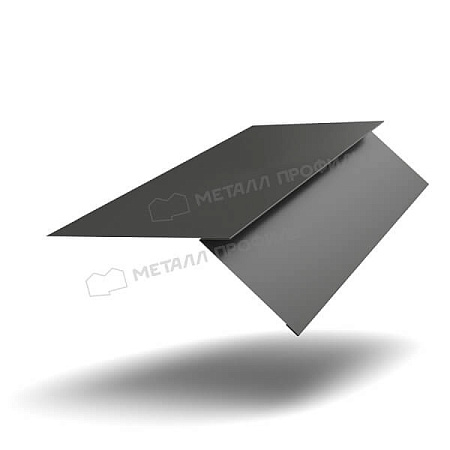 Планка карнизная FASTCLICK PURETAN 0.5, 130х80х2000 RR 23 темно-серый