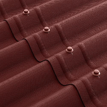 Лист Ондулин SMART, красный