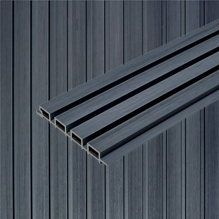 Стеновая панель CM Wall, 4000x219x26 мм, ebony (эбен)