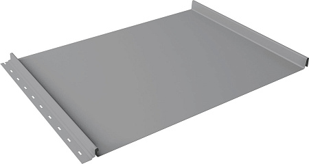 Кликфальц Grand Line 0,45 Drap ТХ с пленкой на замках RAL 7004 сигнальный серый
