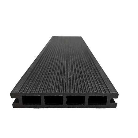 Террасная доска из МПК 140х22х6000, антрацит