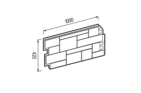Фасадные панели Технониколь Песчаник, кремовый