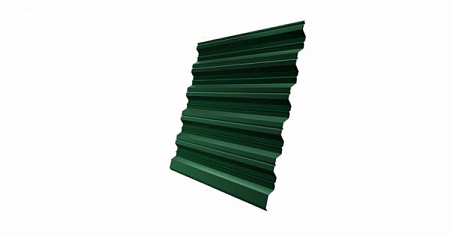 Профнастил HС35R Гранд Лайн / Grand Line 0,5 Satin Zn 140, цвет RAL 6005 (зеленый мох)