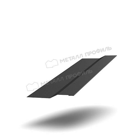 Планка крепежная FASTCLICK VALORI 0.5, 7х30х2000 DarkGrey