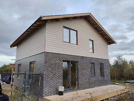 Фиброцементный сайдинг FCSPRO Вуд Классик, 3000x190x8 мм, F05 (Серый минерал)