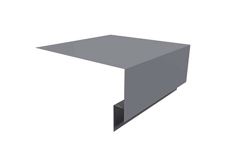 Планка околооконная сложная Grand Line ЭкоБрус, Premium Rooftop Бархат 0.5, 200x75x25 мм Планка околооконная сложная Grand Line ЭкоБрус, Premium Rooftop Бархат 0.5, 200x75x25 мм