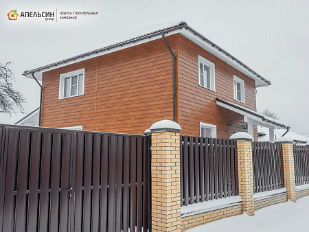 Монтаж металлического сайдинга Grand Line ЭкоБрус г.п. им. Свердлова