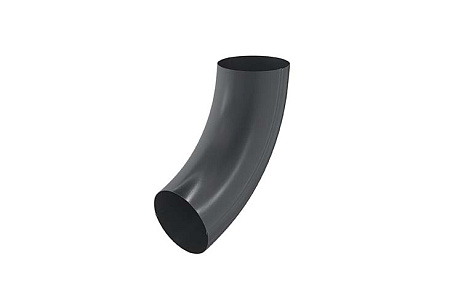 Колено D100 Aquasystem PU, RAL 7024 графит