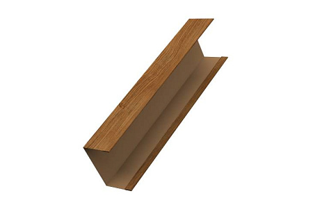 Крышка 65х60 жалюзи (для калиток и ворот) Grand Line Milan,Tokyo, 0,45 Print-double Elite, Golden Wood