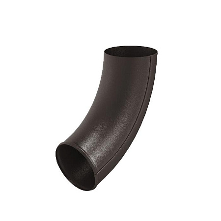 Отвод трубы D90 Aquasystem Pural Matt, RR 32 темно-коричневый