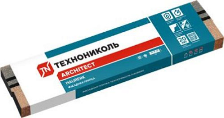 Фасадная плитка 1000х250 мм (2 кв.м/уп.) Технониколь Hauberk Кирпич, обожженный